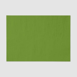 Solid Avocado Green Tissue Paper