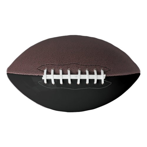 Solid Black Color Football