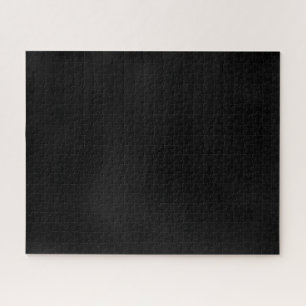Solid Black ~ High Difficult Level Jigsaw Puzzle