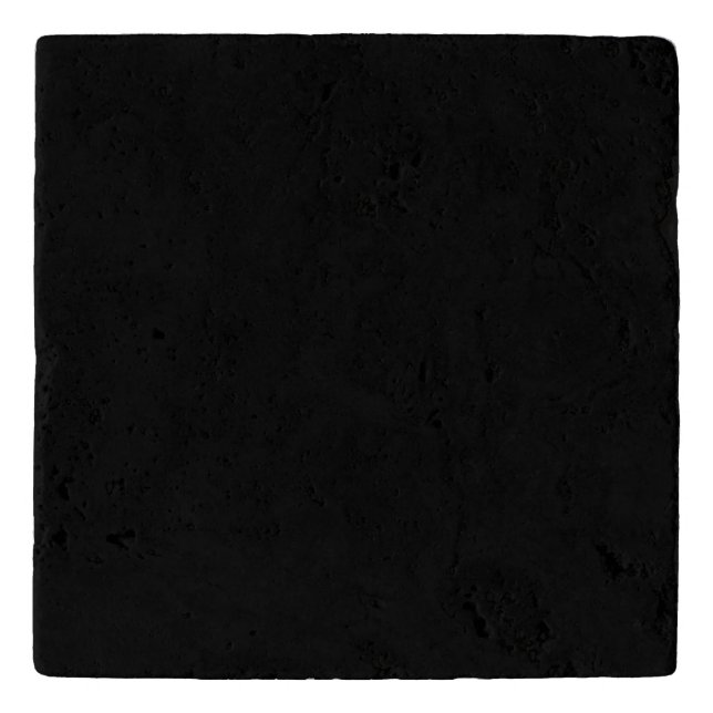 Solid black trivet (Front)