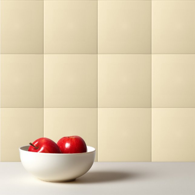 Solid blonde beige ceramic tile (Creator Uploaded)