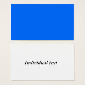 Solid BLUE (Front & Back)