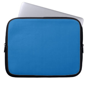 Solid Blue Laptop Sleeve