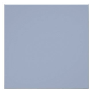 Solid Blue Color Posters | Zazzle