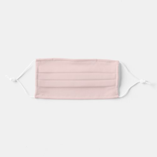 Solid Blush Pink Color Adult Cloth Face Mask