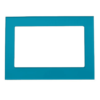 Solid bondi teal blue magnetic frame