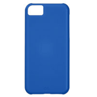Solid Bright Cobalt Blue iPhone 5C Cover