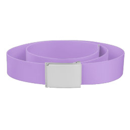 Solid bright lavender belt