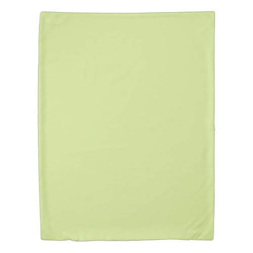 Solid Bright Pistachio Green Premium Collections Duvet Cover