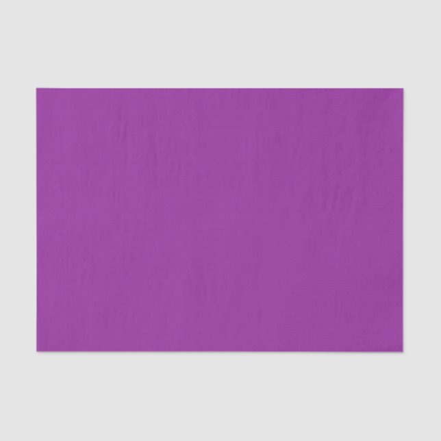 SOLID BRIGHT PURPLE  TISSUE PAPER (Front)