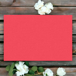 Solid Bright Red Colorful Simple Tissue Paper