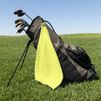 Clubs for Sale Golf Towel by Groovy Guy Gifts