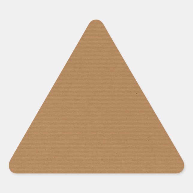 solid-brown3 SANDY BROWN  BACKGROUNDS WALLPAPERS T Triangle Sticker (Front)