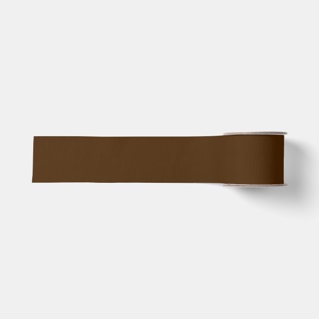 Solid Brown Ribbon (Front)