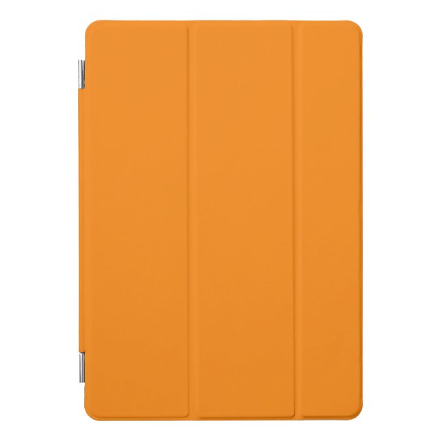 Solid Calendula orange iPad Pro Cover (Front)
