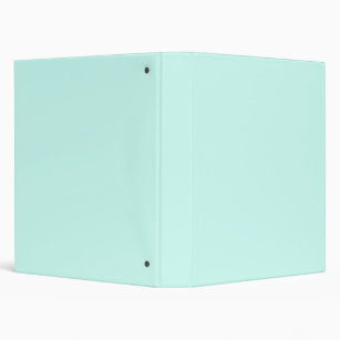 Solid soft pink 3 ring binder