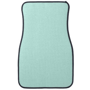 Mint green on sale car mats