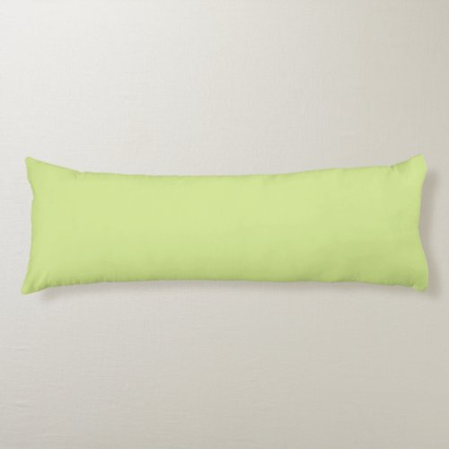 Solid Chartreuse Green by Premium Collections Body Pillow