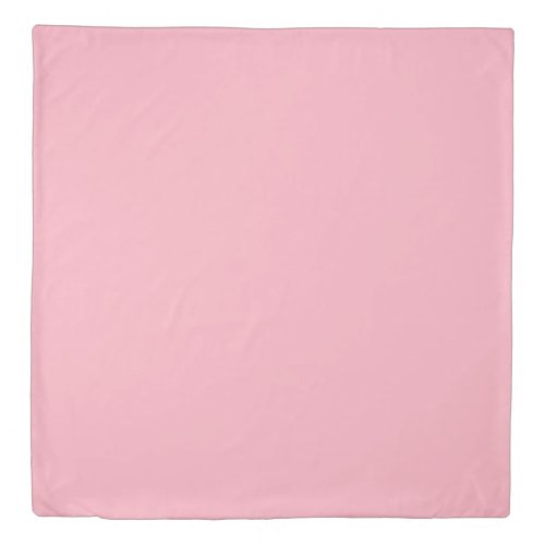 Solid cherry blossom pink duvet cover