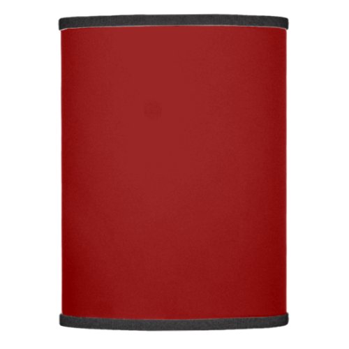 Solid cherry red lamp shade