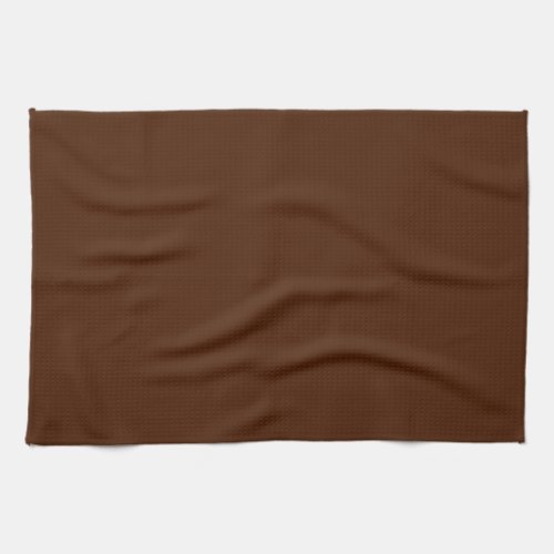 Solid Chocolate Brown Kitchen Towel