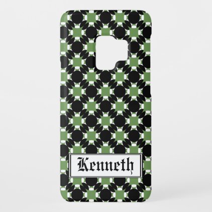 Solid Circle Cross by Kenneth Yoncich Case-Mate Samsung Galaxy S9 Case