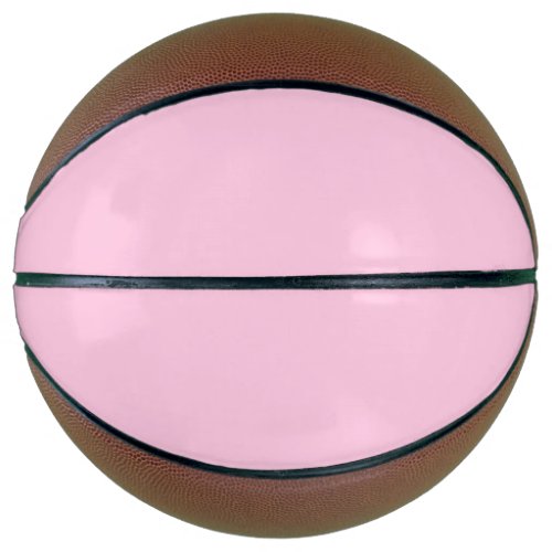 Solid classic rose basketball
