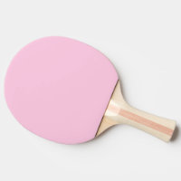 Solid classic rose ping pong paddle