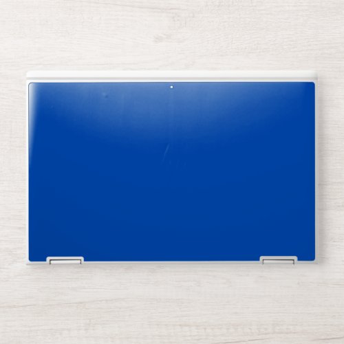 Solid Cobalt Blue Design HP Laptop Skin