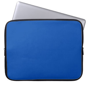 Solid Cobalt Blue Design Laptop Sleeve