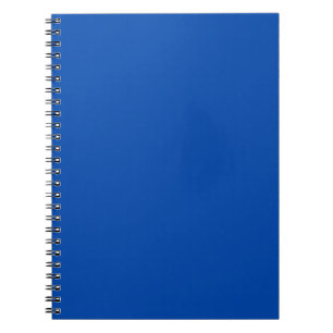 Solid Cobalt Blue Notebook