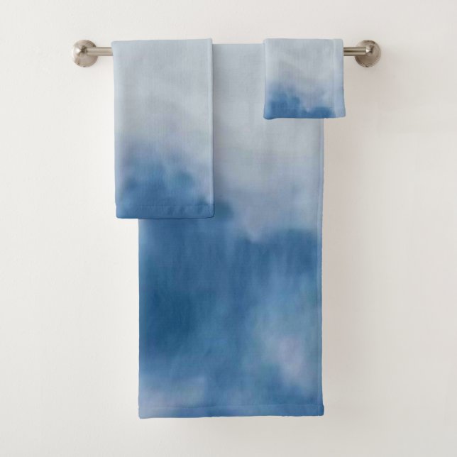 Solid Color American Bath Towel Set (Insitu)