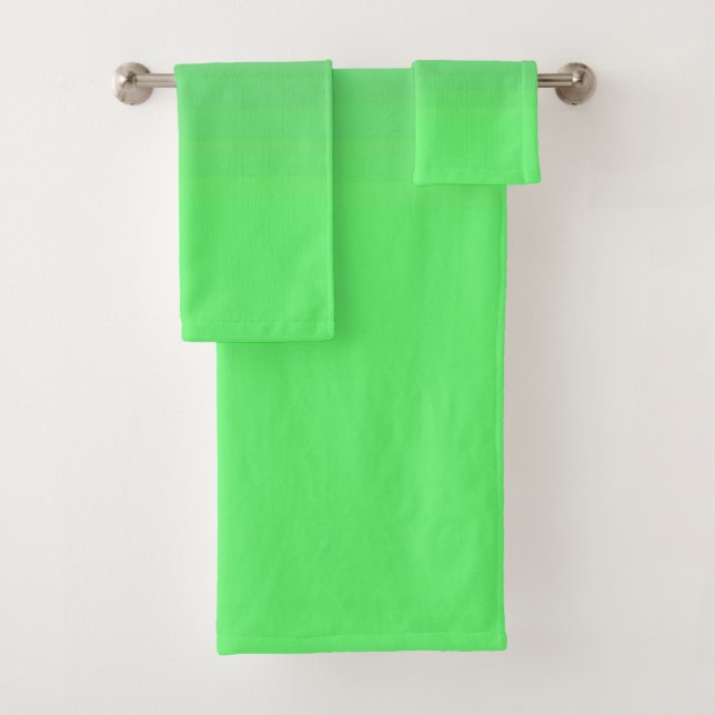 Solid Color American Bath Towel Set (Insitu)