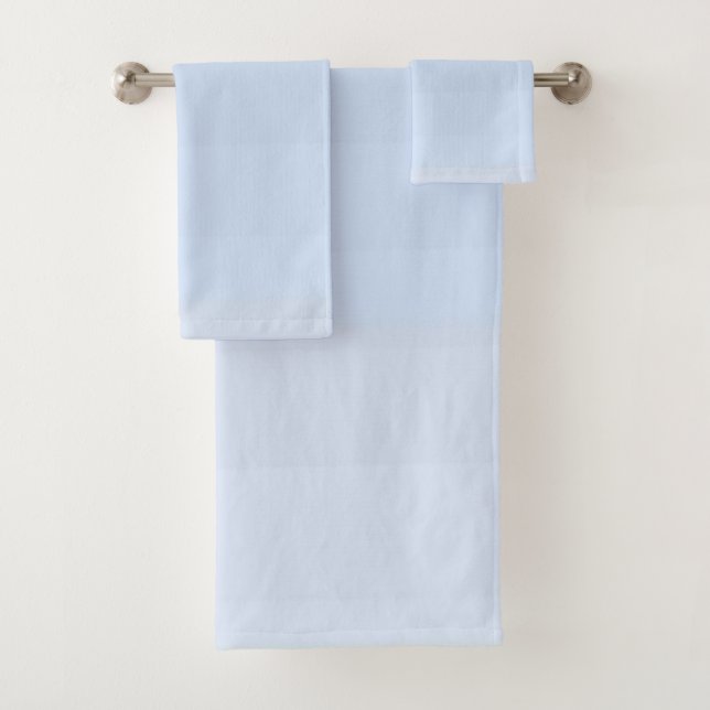 Solid Color American Bath Towel Set (Insitu)