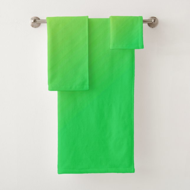 Solid Color American Bath Towel Set (Insitu)