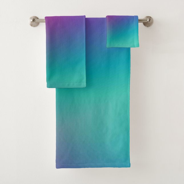 Solid Color American Bath Towel Set (Insitu)