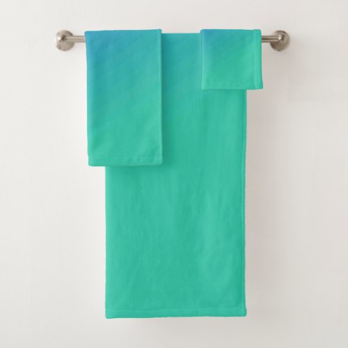 Solid Color American Bath Towel Set