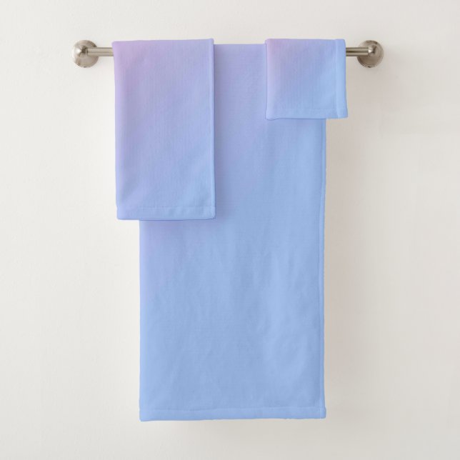 Solid Color American Bath Towel Set (Insitu)