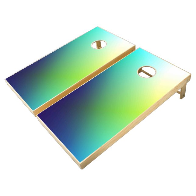 Solid Color American Cornhole Set (Angled)