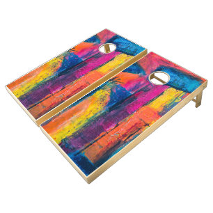 Solid Color American Cornhole Set