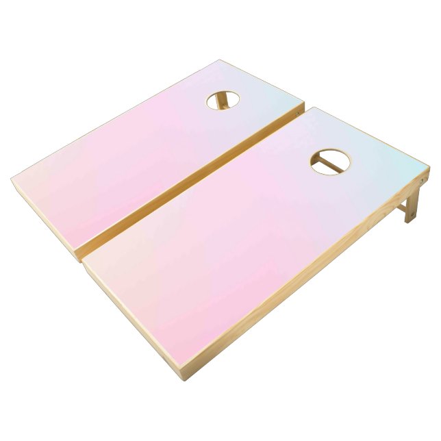 Solid Color American Cornhole Set (Angled)