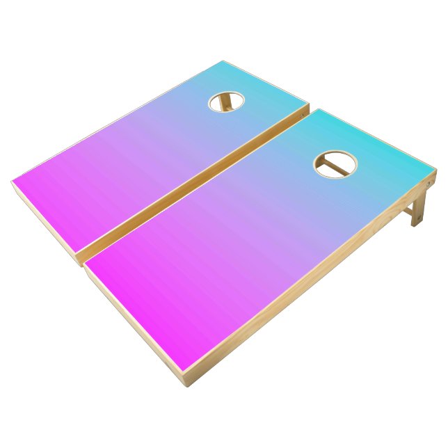 Solid Color American Cornhole Set (Angled)