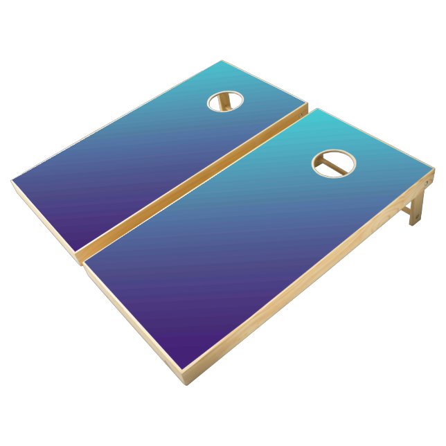 Solid Color American Cornhole Set (Angled)