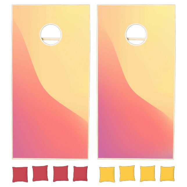 Solid Color American Cornhole Set (Set)