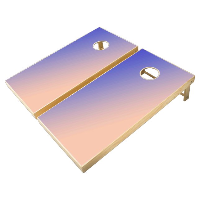 Solid Color American Cornhole Set (Angled)
