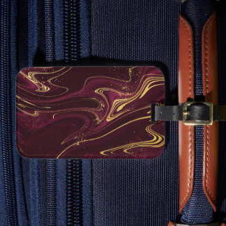 Solid Color American Luggage Tag
