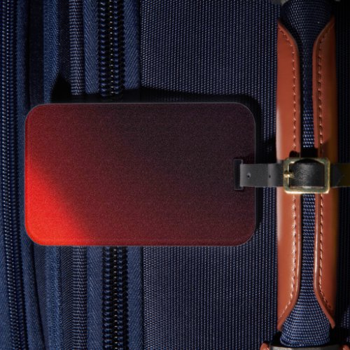 Solid Color American Luggage Tag