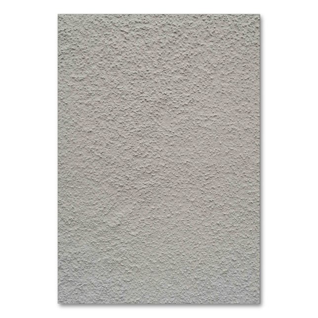 Solid Color American Table Number Card  (Front)
