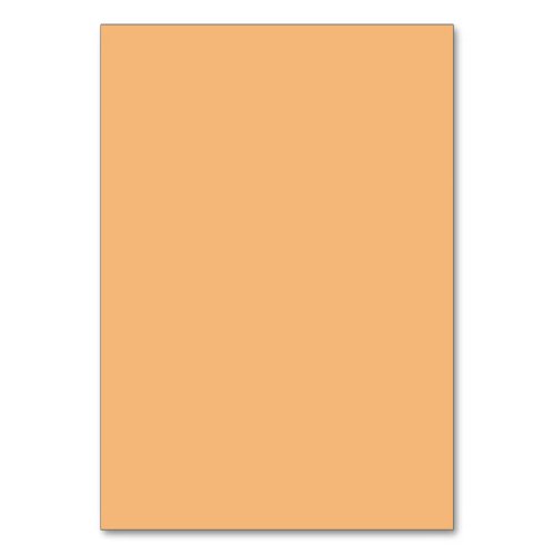 Solid Color American Table Number Card 