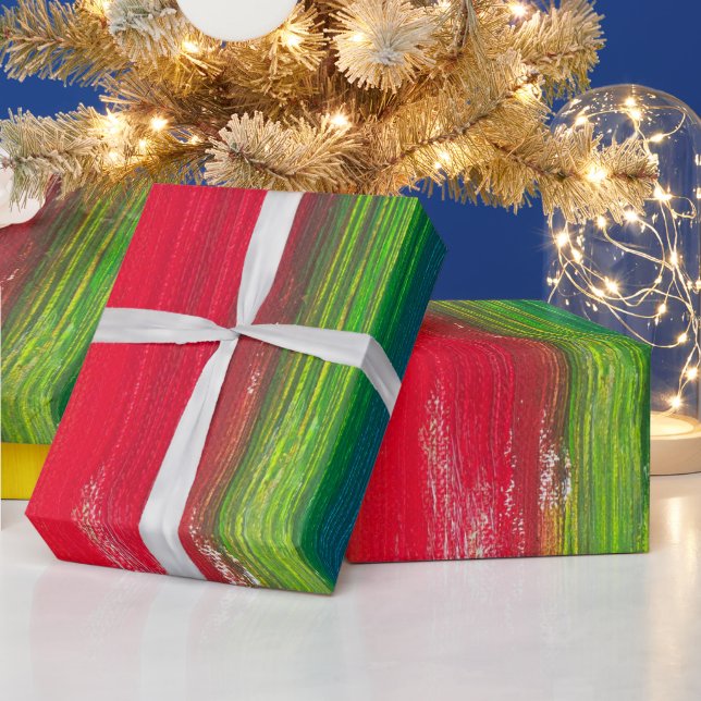 Solid Color American Wrapping Paper (Holidays)